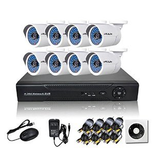 AKULA 安可達(dá)八路監(jiān)控套裝 高性價(jià)比安防解決方案